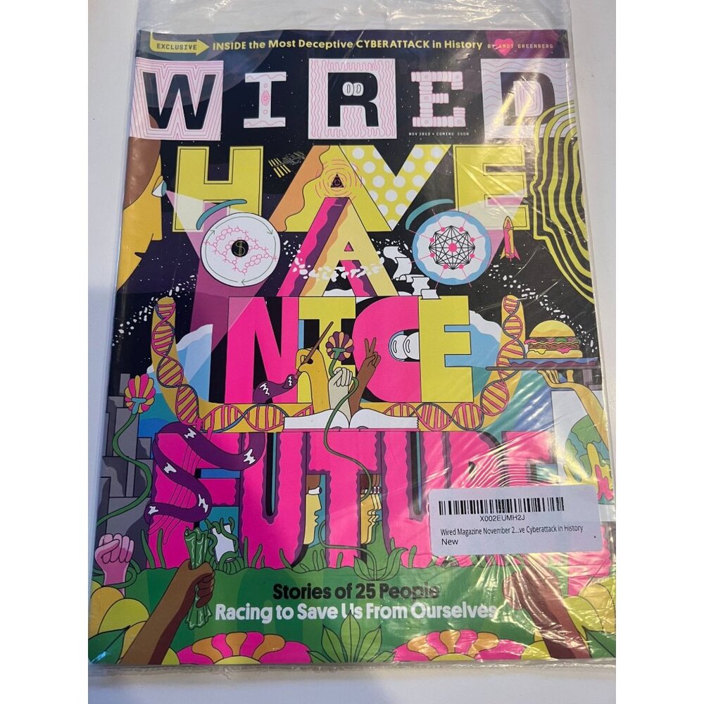 Wired November 2021 "Stories Of 25 People Racing To Save Us From Ourselves" New